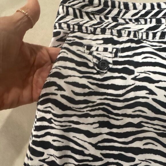 Attyre Womens Skort Shorts, size 10, Zebra Print - Picture 2 of 9